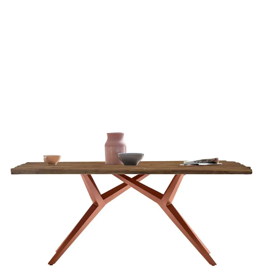 Sale Wohnen Esstisch aus Altholz Teak - Glorious