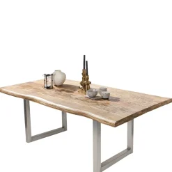 Hot Wohnen Esstisch aus Mango Holz mit Baumkante - Matic
