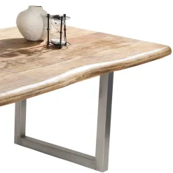 Hot Wohnen Esstisch aus Mango Holz mit Baumkante - Matic