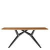 New Wohnen Esstisch aus recyceltem Holz Teak - Rumana