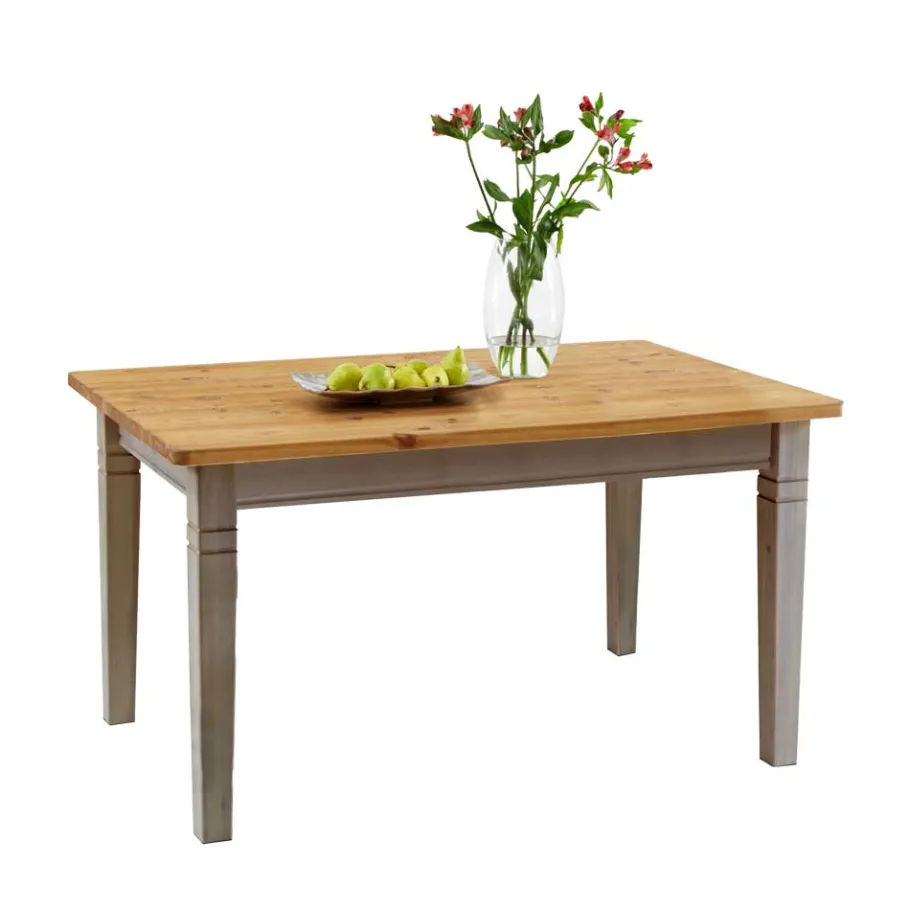 Sale Wohnen Esstisch Cempino in Grau Kiefer