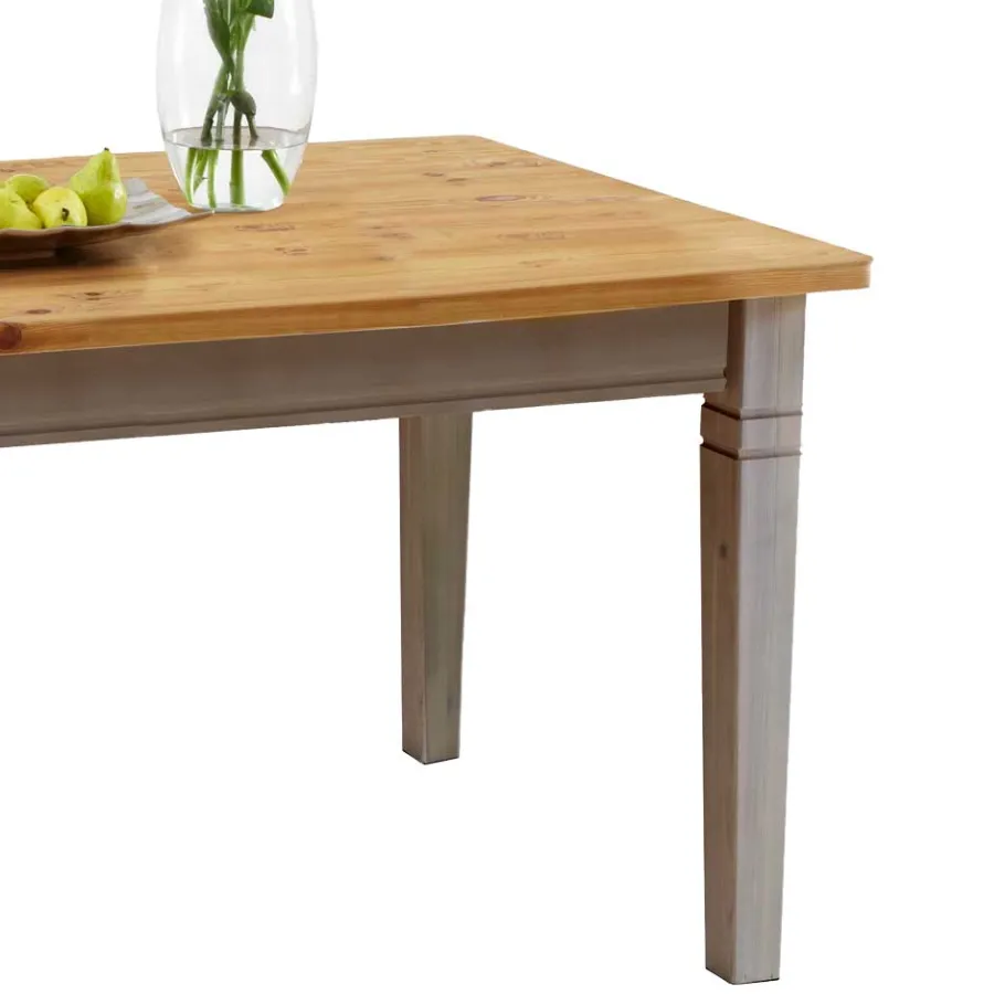 Sale Wohnen Esstisch Cempino in Grau Kiefer