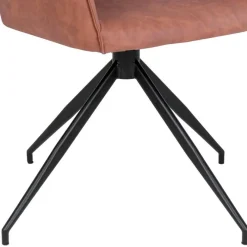 Best Wohnen Esstisch Drehstuhl in Cognac Braun - Dress