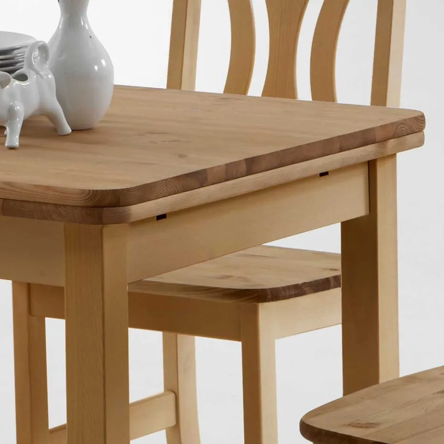 Outlet Wohnen Esstisch Laticosia aus Kiefer massiv
