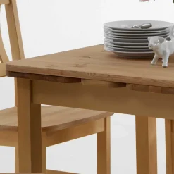 Outlet Wohnen Esstisch Laticosia aus Kiefer massiv
