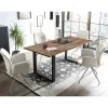 Outlet Wohnen Esstisch Sitzgruppe modern - Damiette (fünfteilig)