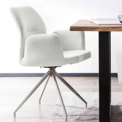 Outlet Wohnen Esstisch Sitzgruppe modern - Damiette (fünfteilig)