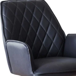 Clearance Wohnen Esstisch und Drehsessel Set - Ewana (fünfteilig)