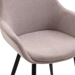 New Wohnen Esstisch und Stuhl Kombi modern - Icy (fünfteilig)