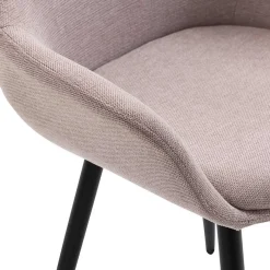 New Wohnen Esstisch und Stuhl Kombi modern - Icy (fünfteilig)