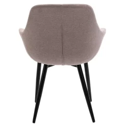 New Wohnen Esstisch und Stuhl Kombi modern - Icy (fünfteilig)