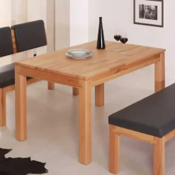 Online Wohnen Esstisch Yarisis aus Kernbuche Massivholz