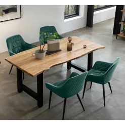 New Wohnen Esstischgruppe Set - Paleara (fünfteilig)