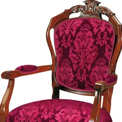 Best Wohnen Esstischstuhl mit Armlehnen im Barockstil - Vennezo