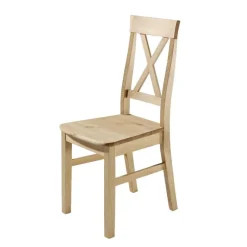 Outlet Wohnen Esstischstuhl Piatra aus Kiefer Massivholz (2er Set)
