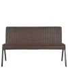 Clearance Wohnen Esszimmer Bank in Anthrazit - Eluras