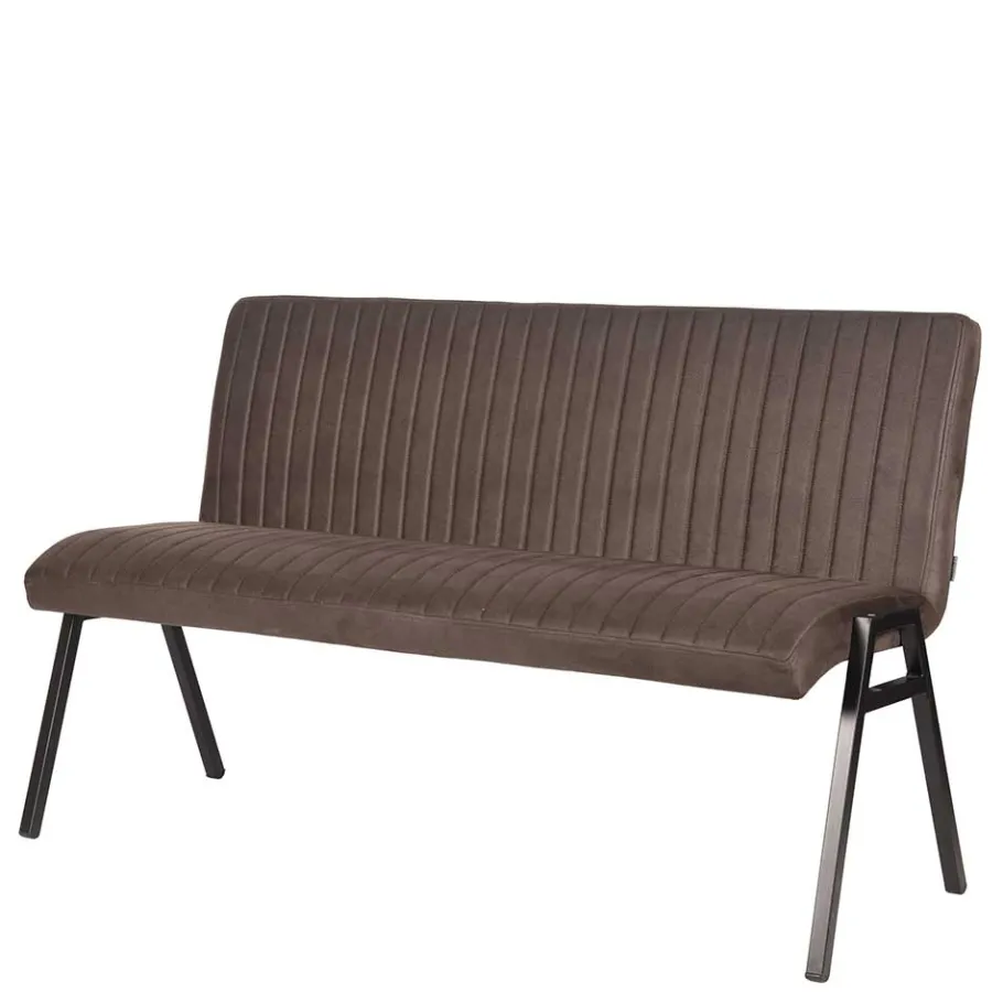 Clearance Wohnen Esszimmer Bank in Anthrazit - Eluras