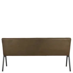 New Wohnen Esszimmer Bank mit Lehne in Oliv Grün Microfaser - Sorellas