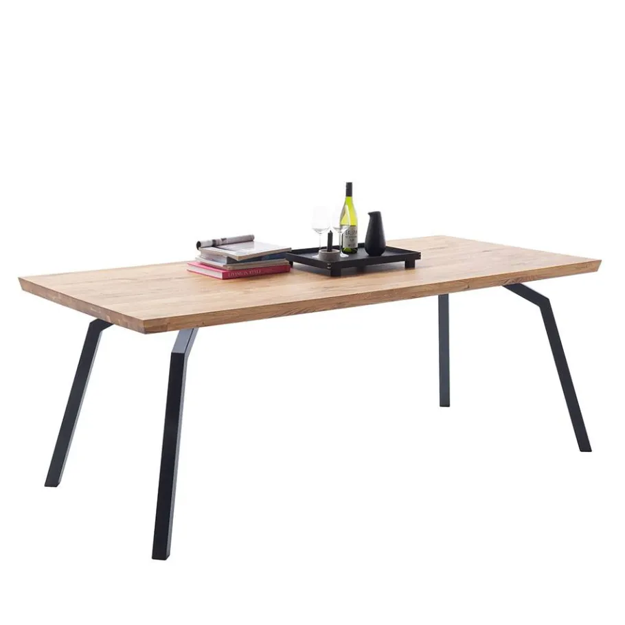 Outlet Wohnen Esszimmer Esstisch aus Balkeneiche Massivholz - Losvonos
