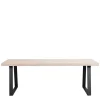 New Wohnen Esszimmer Esstisch aus White Wash Eiche - Ledicatos