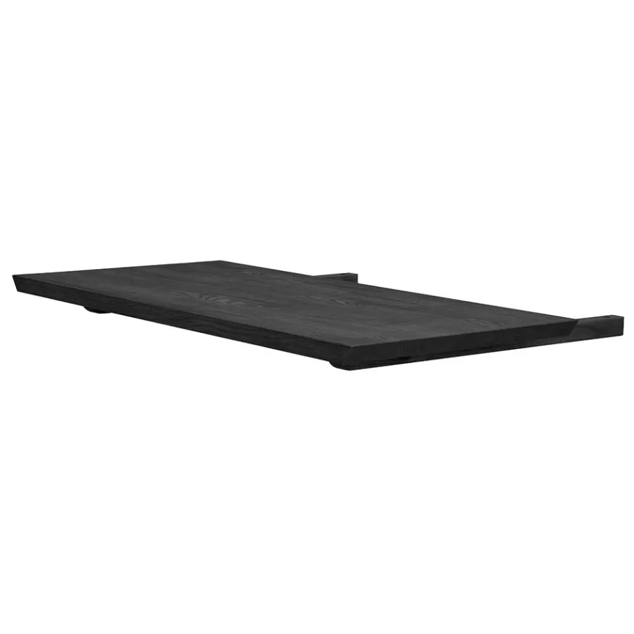 Clearance Wohnen Esszimmer Esstisch in Schwarz aus Eiche - Adrano