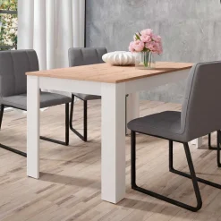 Discount Wohnen Esszimmer Esstisch in Wildeiche Optik - Pardial