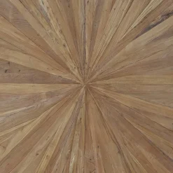 Outlet Wohnen Esszimmer Esstisch mit Altholz-Platte aus Teak - Coras