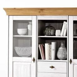 Outlet Wohnen Esszimmer Highboard Sibiuta im Landhausstil