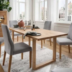 Hot Wohnen Esszimmer Holztisch aus geölter Wildeiche - Loitons