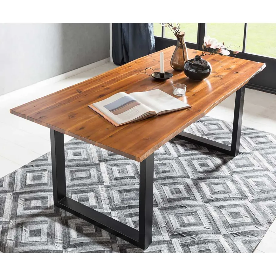 Clearance Wohnen Esszimmer Möbelset modern - Bornholma (fünfteilig)