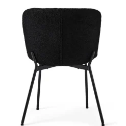 Sale Wohnen Esszimmer Polsterstuhl in Schwarz - Caleena (2er Set)