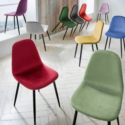 Sale Wohnen Esszimmer Schalenstühle in Anthrazit - Britonia (4er Set)