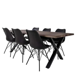 Best Wohnen Esszimmer Sitzgruppe als Set - Comi (siebenteilig)
