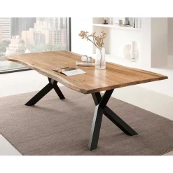 Wohnen Esszimmer Sitzgruppe mit Bank Set - Jalona (sechsteilig)