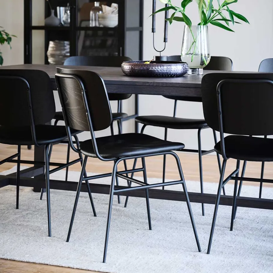 Clearance Wohnen Esszimmer Tischgruppe für 6 Personen - Vedraza (siebenteilig)
