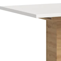 Outlet Wohnen Esszimmer-Ausziehtisch mit Säulengestell - Andryas