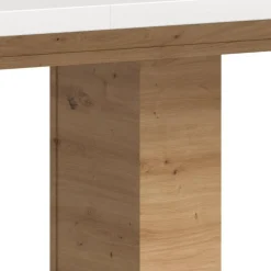 Outlet Wohnen Esszimmer-Ausziehtisch mit Säulengestell - Andryas