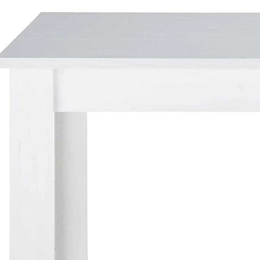 Best Wohnen Esszimmermöbel Kombi in weißer Holzoptik Pinie - Liancos (vierteilig)