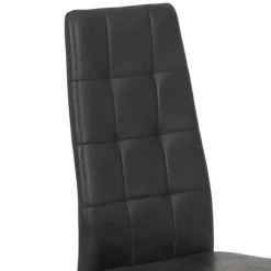 Best Wohnen Esszimmerstühle in Anthrazit Microfaser - Furciano (2er Set)