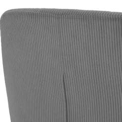 Clearance Wohnen Esszimmerstuhl aus Cord in Grau - Culau (2er Set)