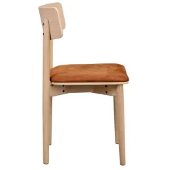 Discount Wohnen Esszimmerstuhl in Eiche White Wash - Rovinja (2er Set)
