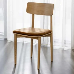 Discount Wohnen Esszimmerstuhl in Eiche White Wash - Rovinja (2er Set)