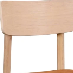 Discount Wohnen Esszimmerstuhl in Eiche White Wash - Rovinja (2er Set)