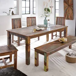 Discount Wohnen Esszimmertisch Dencig im Shabby Chic