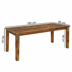 Discount Wohnen Esszimmertisch Dencig im Shabby Chic