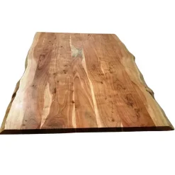 Best Wohnen Esszimmertisch mit Live Edge Holzplatte Akazie - Cerado