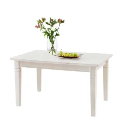 Sale Wohnen Esszimmertisch Onesti aus Kiefer Weiß Massivholz