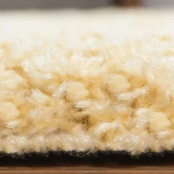 Online Wohnen Ethno Läufer oder Teppich in Gelb & Creme - Kareta