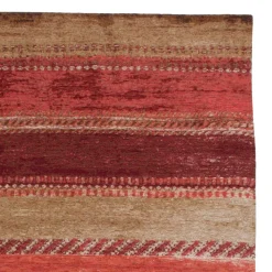 Best Wohnen Ethno Style Teppich in Rot Beige - Bilbaos
