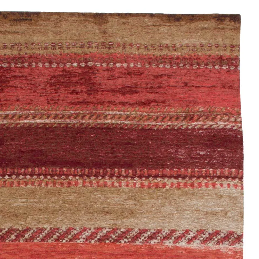 Best Wohnen Ethno Style Teppich in Rot Beige - Bilbaos